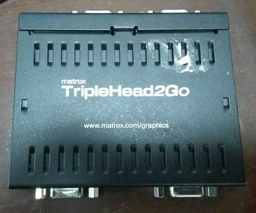 Matrox triplehead2go t2g - triplehead2go, t2g-a3af
